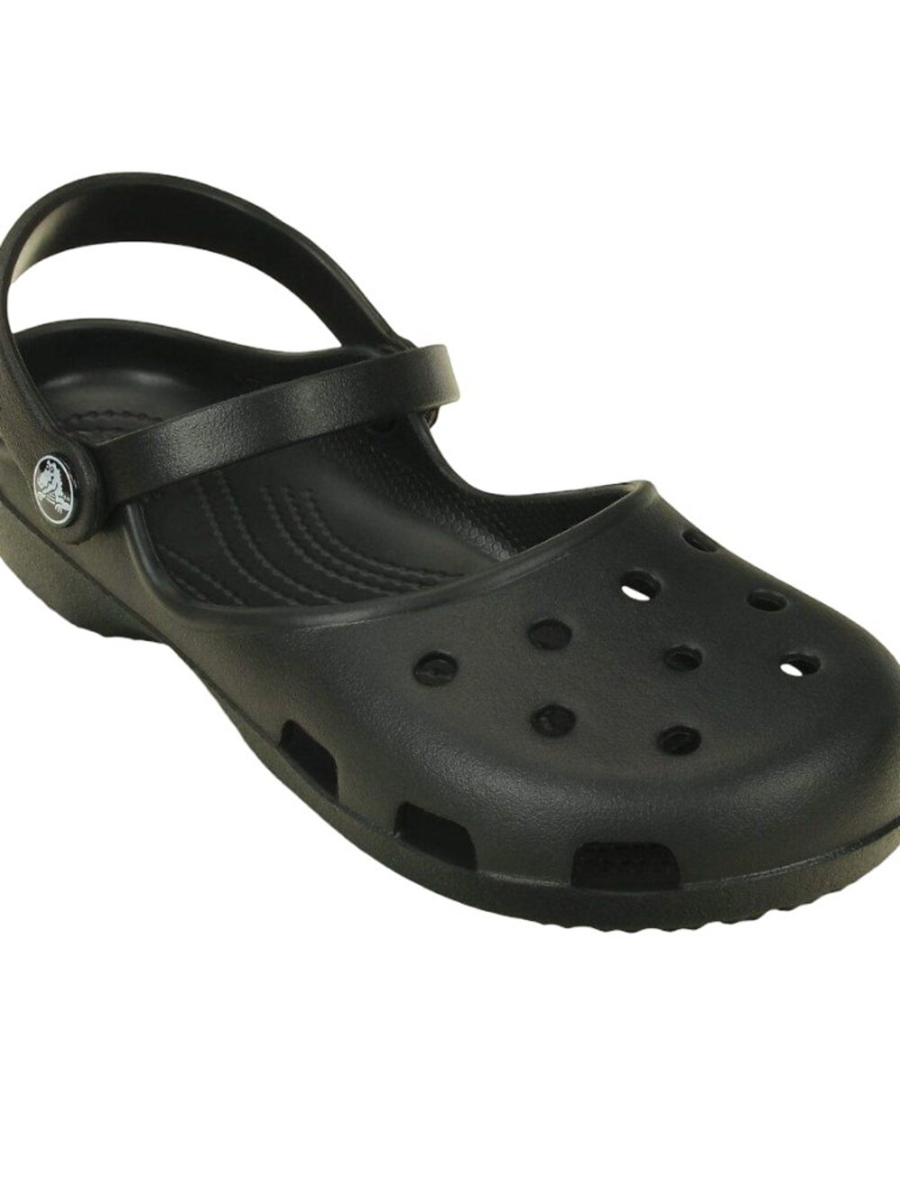 Crocs Karin Clog Mary Jane Black Women’s Size 7 Double Strap Comfort Shoes